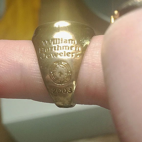 New York Yankees 100th Anniversary Fan Day 2003 Ring William Barthman Je…